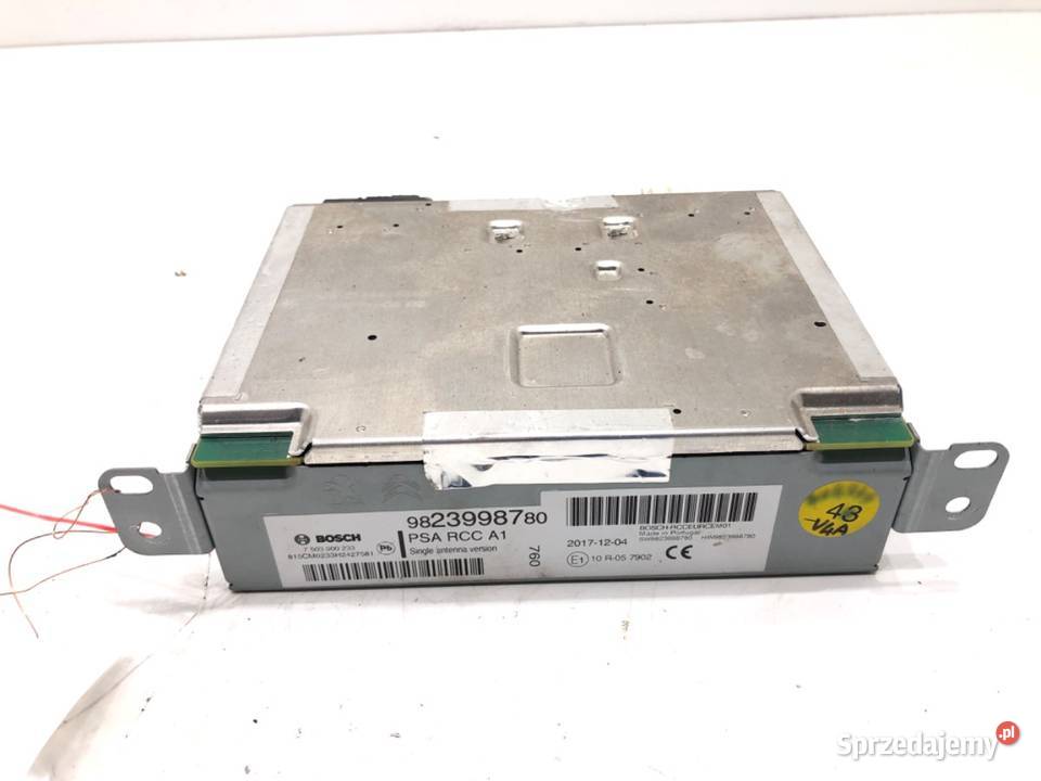 RADIO CITROEN C4 CACTUS 9823998780 ODTWARZACZ