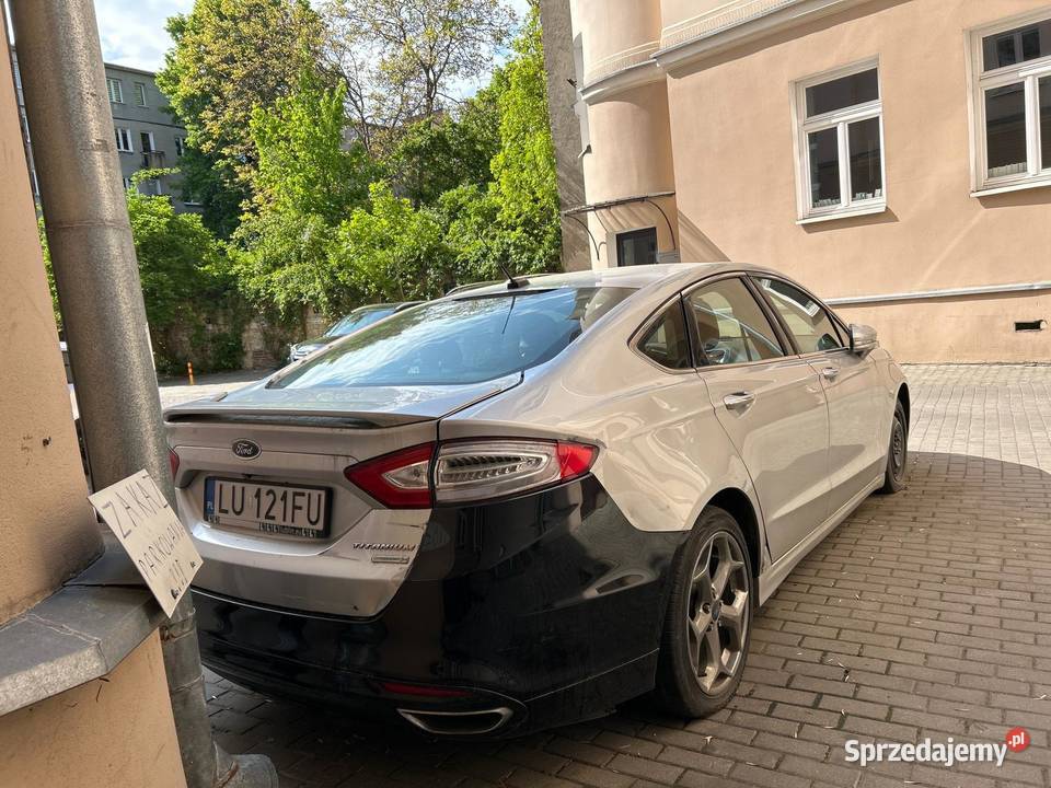 Ford Fusion Titanium 20 EcoBoost 240 z 2015 nieuszkodzony Lublin