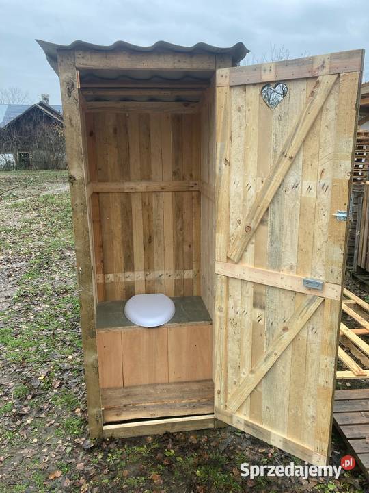 Wychodek kibel kibelek WC sławojka toaleta Proszowice