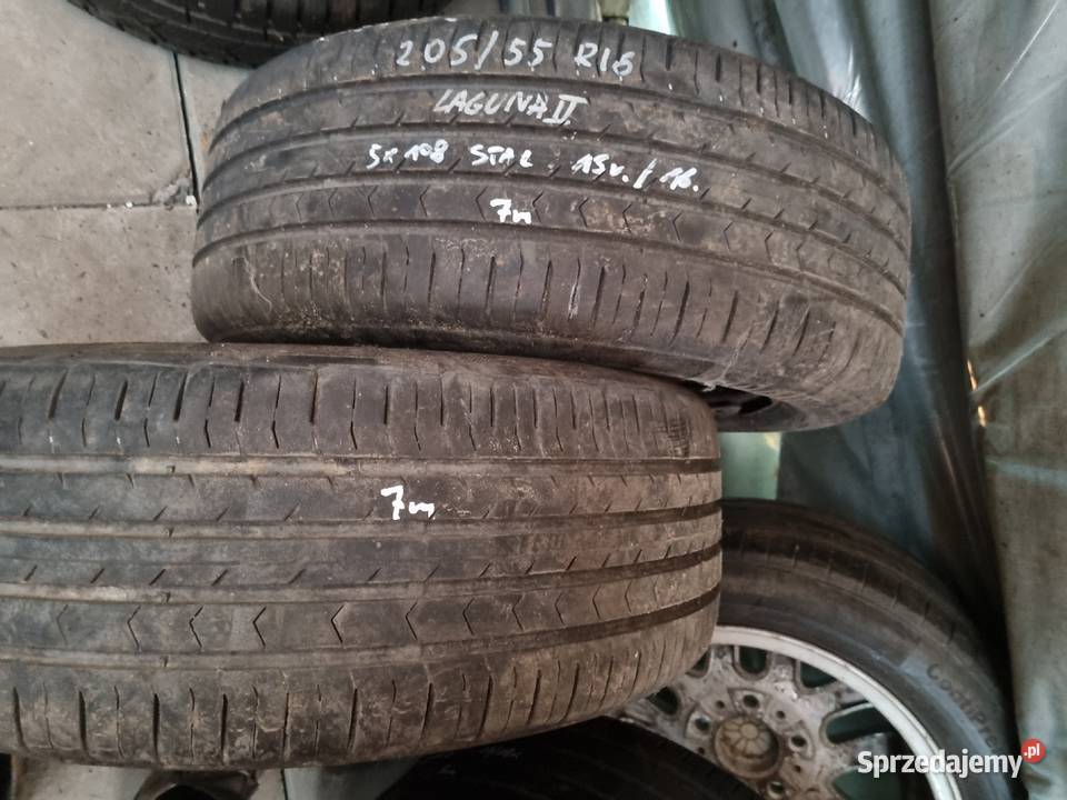 2 Opony Letnie 205 55 R16 Continental małopolskie Skawina