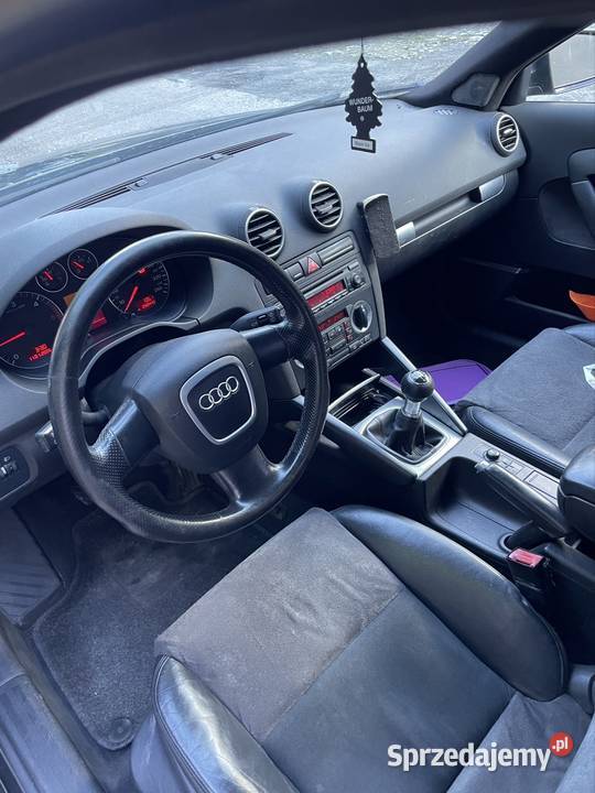 Audi a3 8p 2004 19 tdi 105150 290 hak skórzana tapicerka