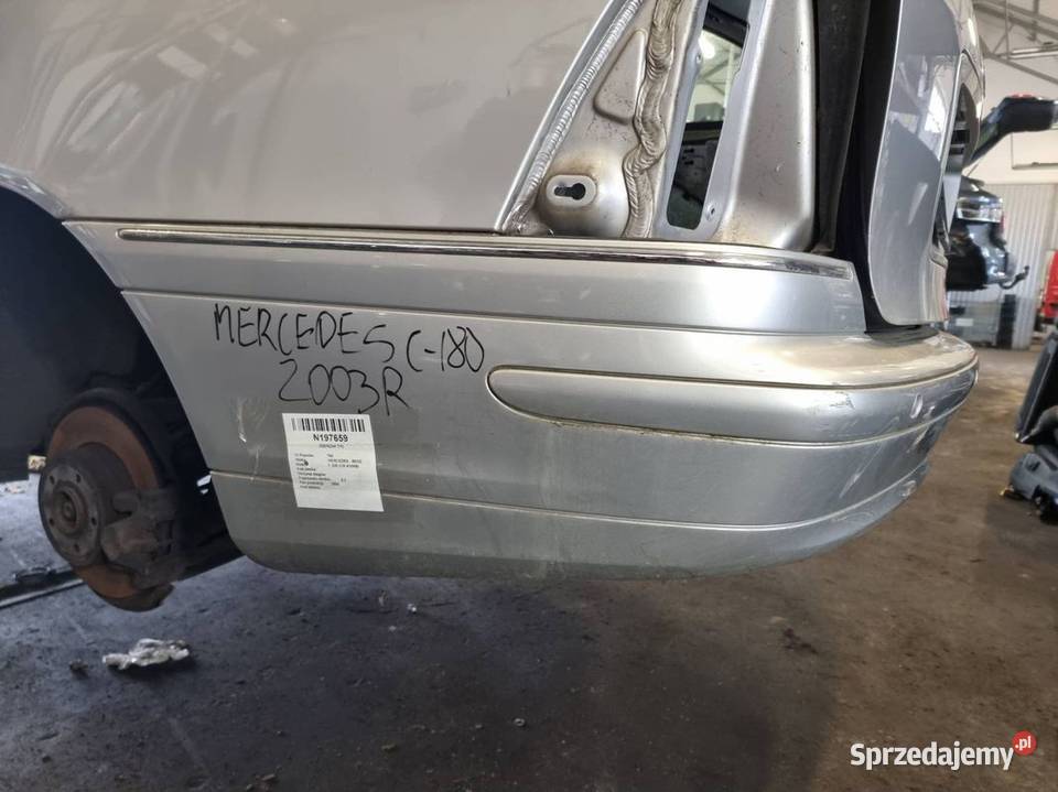 ZDERZAK TYŁ MERCEDES BENZ C 220 CDI KOMBI W203 Lipno