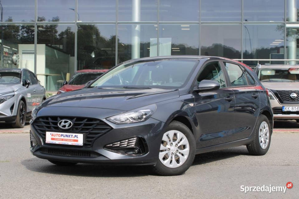 HYUNDAI i30 2021r Salon Bluetooth Tempomat FV23 małopolskie Kraków