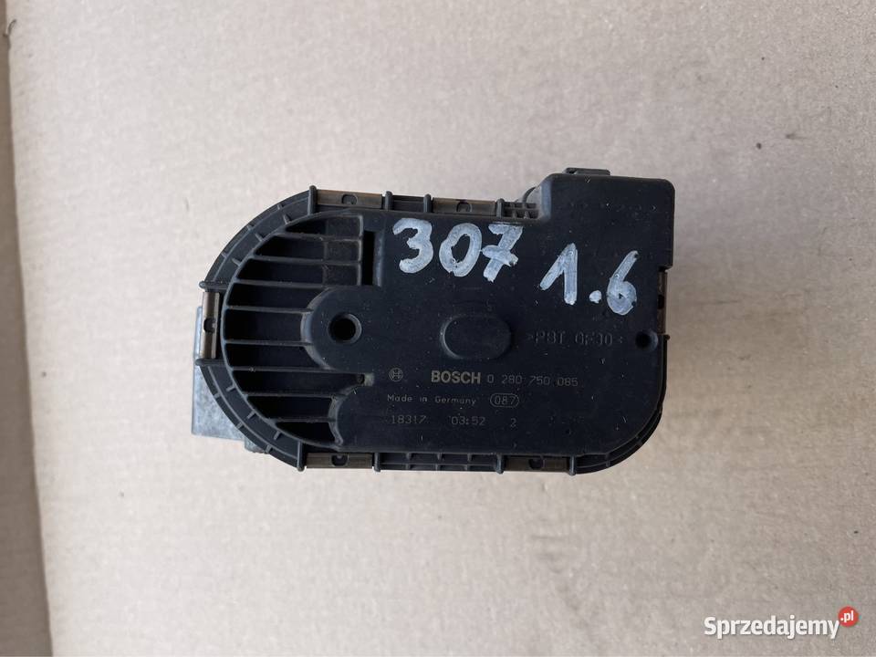 0280750085 przepustnica Peugeot 307 citroen Przepustnice Szczecin