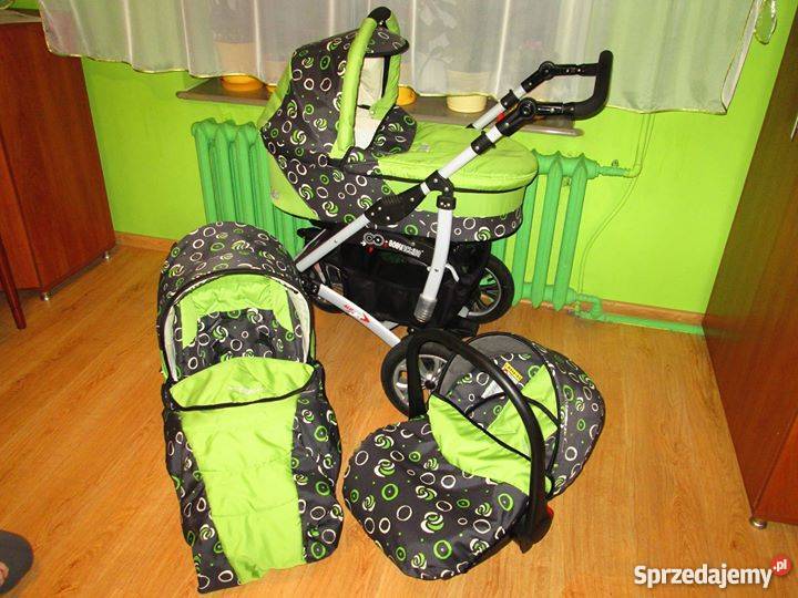 Wózek Babyactive alu jet 3w1 12kg Kutno