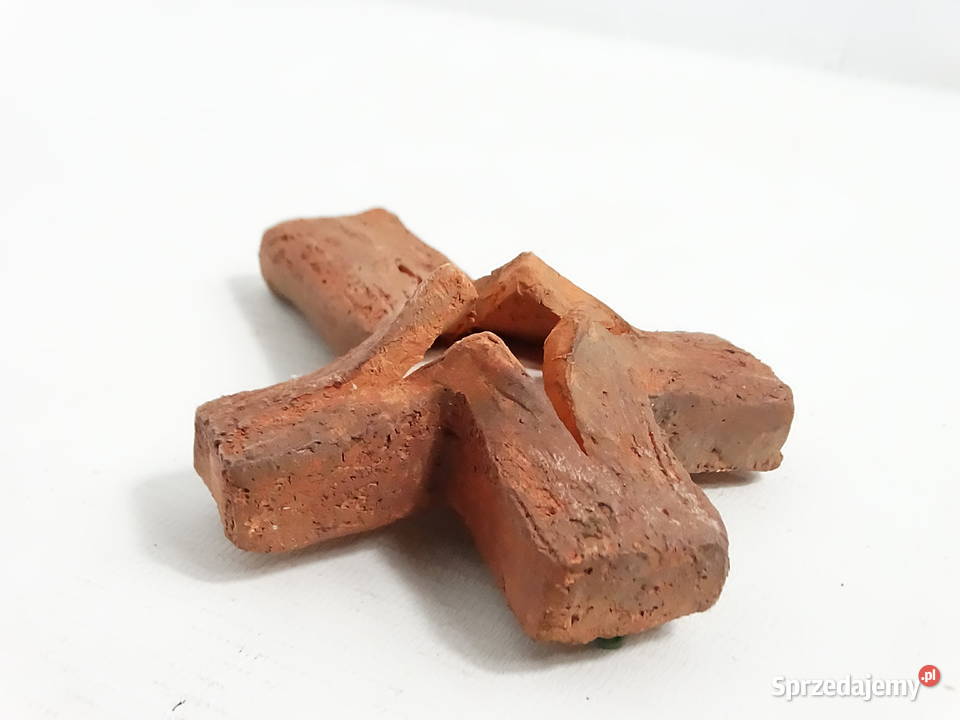 Ceramiczny Krzyż Ścienny Rękodzieło Gliniana Biłgoraj sprzedam