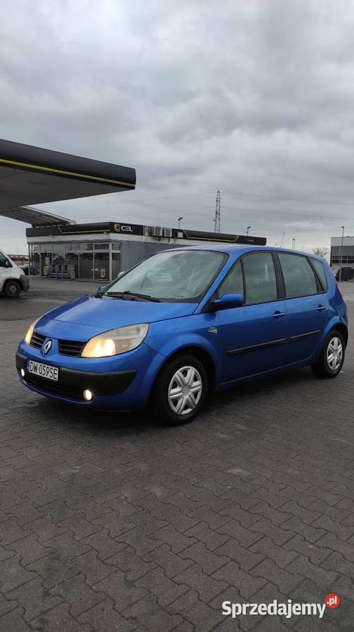 Renault scenic 16 16V z LPG ważne do 2028 r ABS wielkopolskie Chodzież