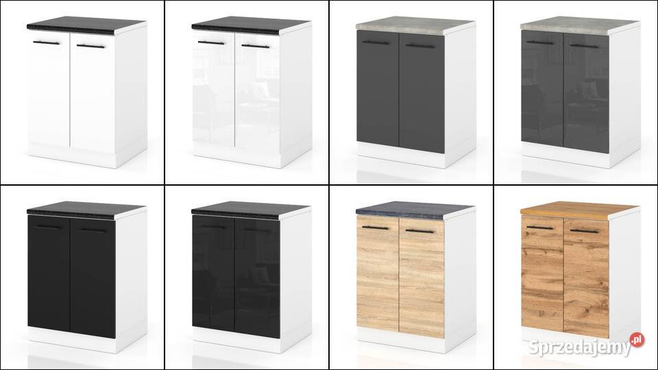 Szafka Kuchenna Stojąca Z Blatem Modułowa 60 60cm Elbląg
