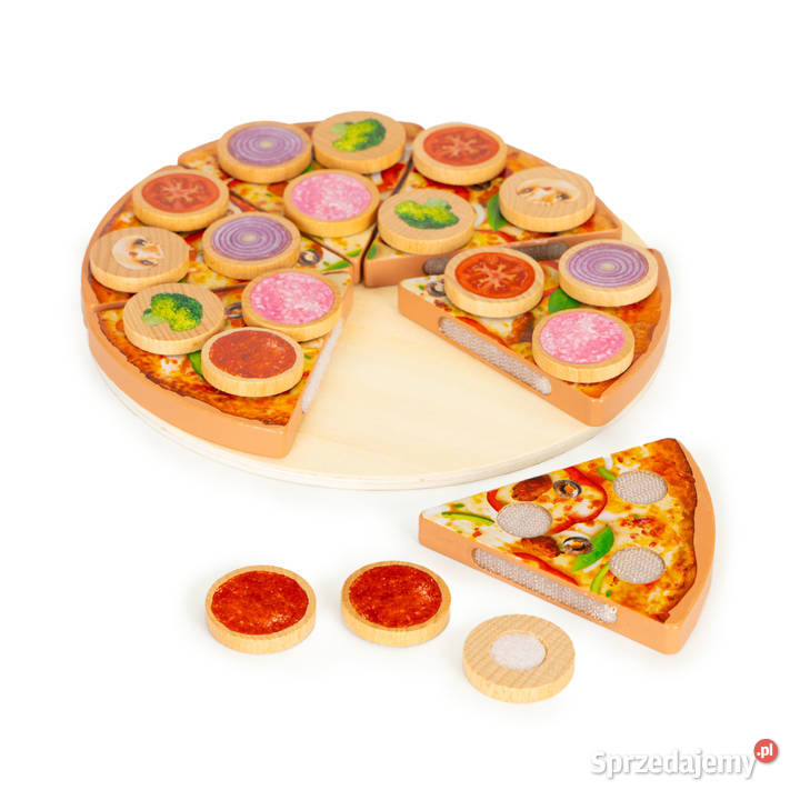 Drewniana pizza do krojenia na rzepy dzieci 27 sprzedam