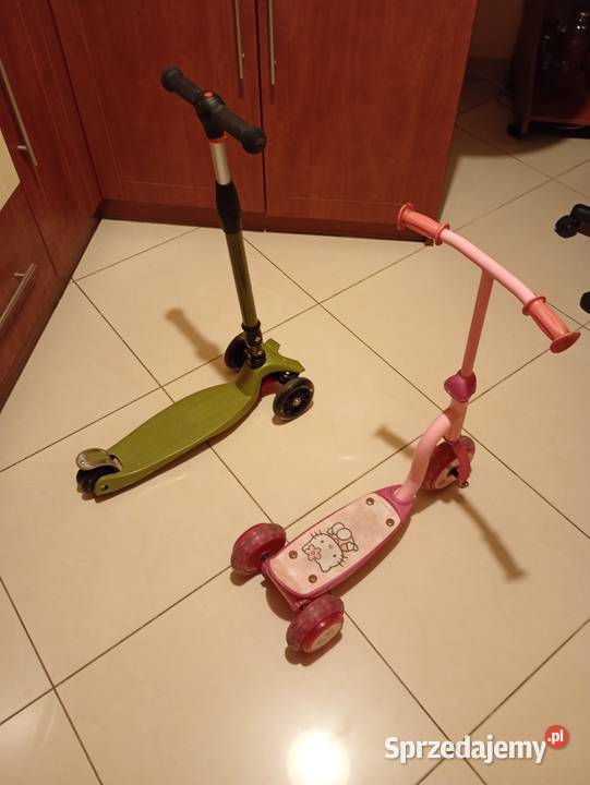 Hulajnogi kidwell Vento khaki i hello kitty Rolki, wrotki i hulajnogi małopolskie Kraków