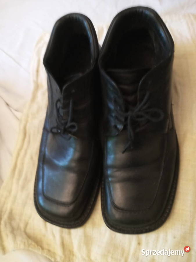 Czarne buty Lavarazione Artigiana r 42 mazowieckie Warszawa