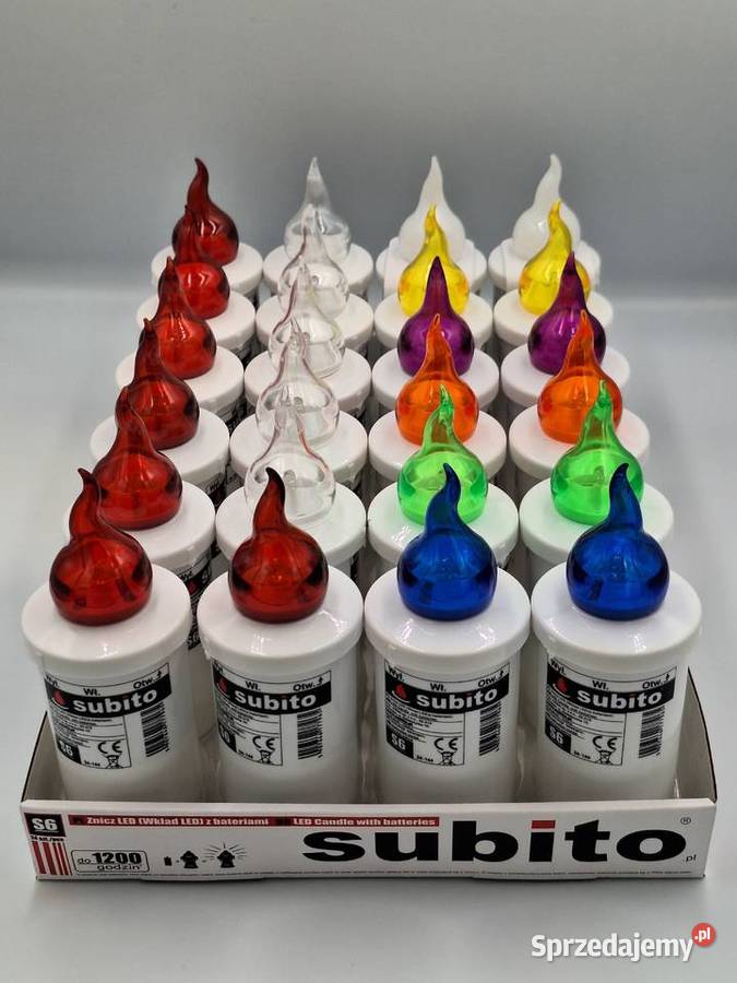Wkład elektryczny Subito S6 mix kolorów 155 24