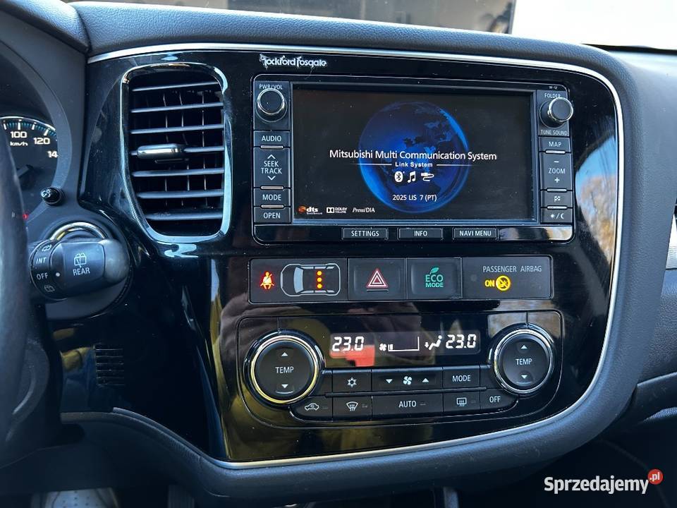 Mitsubishi Outlander 20 FV 23 nowy hybryda 225141km Wrocław