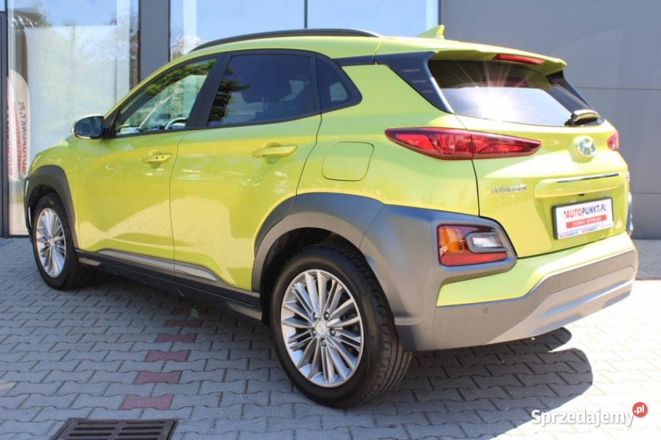 HYUNDAI Kona 2018r Salon 1wł Serwis ASO Kamera mazowieckie Warszawa