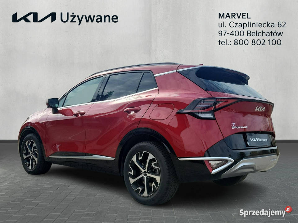 Kia Sportage 16 TGDI 160 7DCT FWD Wersja czujnik zmierzchu Bełchatów