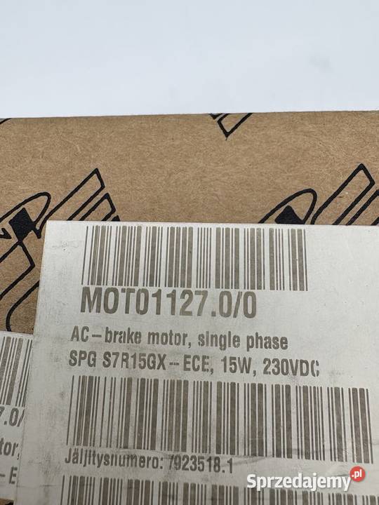 SPG S7R15GXECE Electric Motor 15W Warszawa