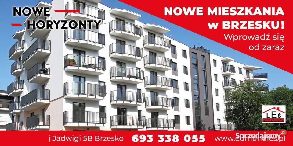 GOTOWE MIESZKANIE W BRZESKUOszczędne ogrzewanie ogródek Brzesko