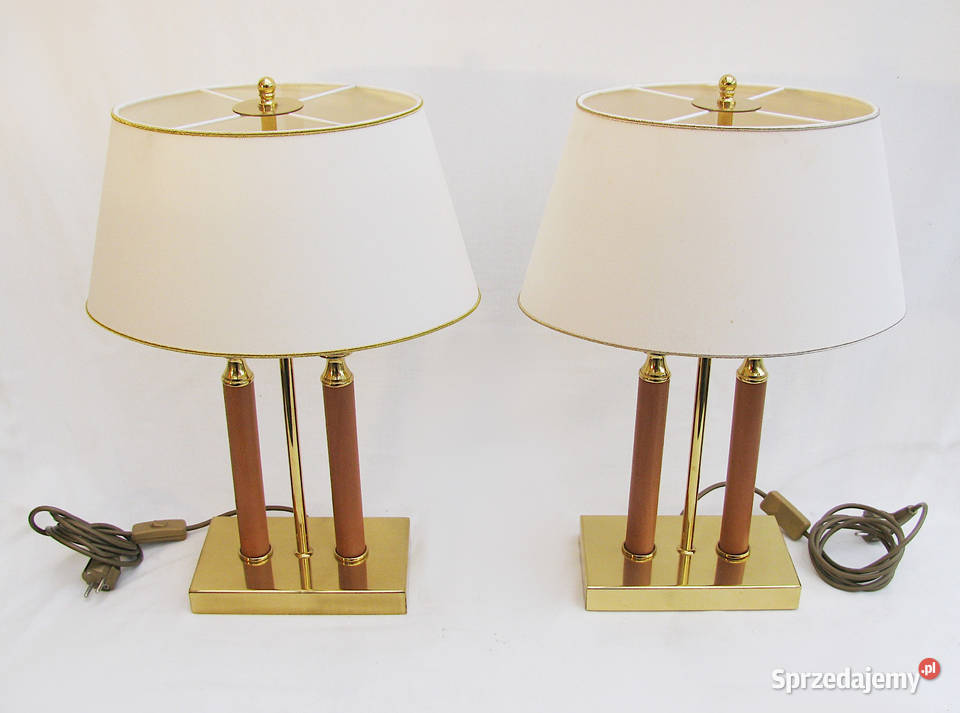 2 Lampki nocne mosiądz II Szczecinek