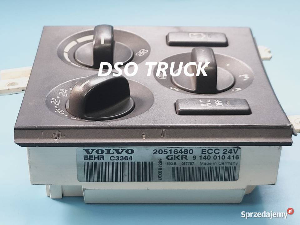 Panel nawiewu klimatyzacja 20516480 VOLVO FH FM Zawichost