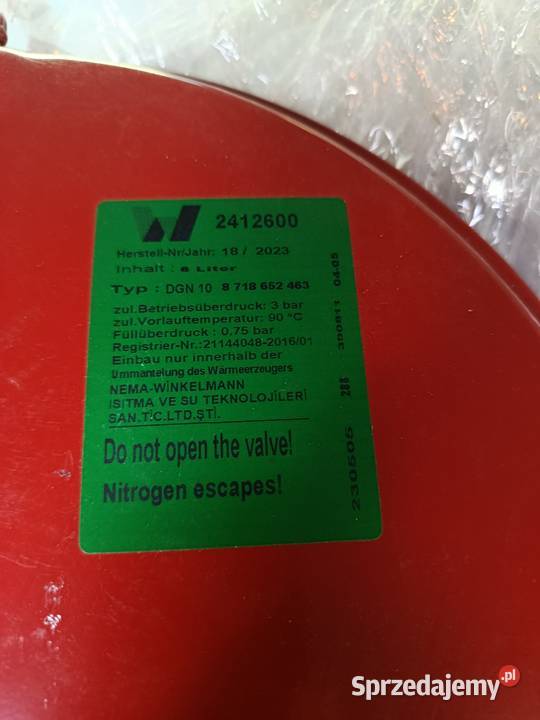 JunkersBuderus naczynie przeponowe kujawsko-pomorskie Liszkowice