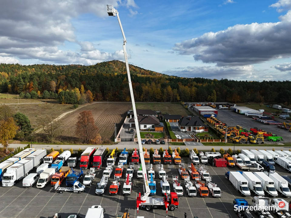 MAN TGM 18280 Zwyżka WUMAG WT 450 Podnośnik Samochody ciężarowe Widełki