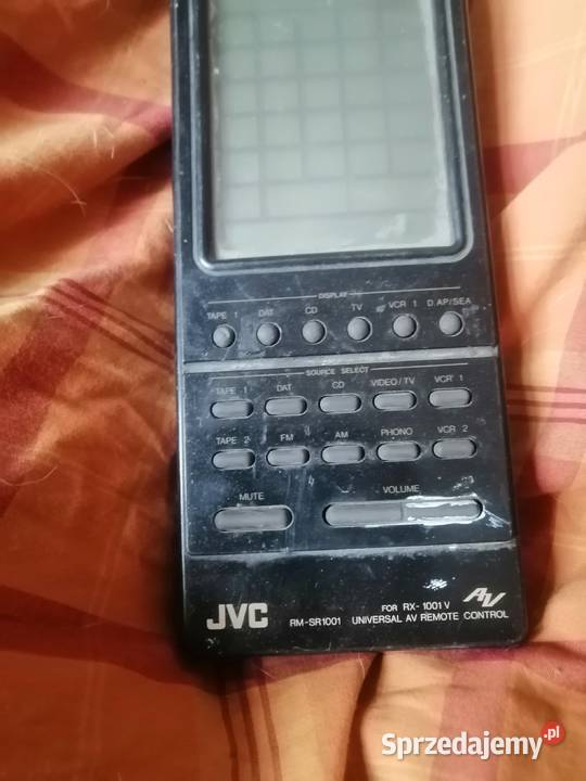 Oryginalny pilot systemowy JVC RMSR1001 FOR Pozostałe Legnica sprzedam