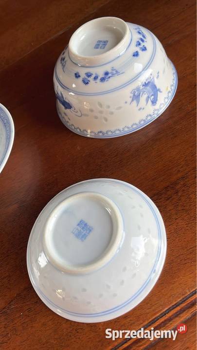 Talerzyk niska miseczka Ryżowa porcelana Smok pomorskie sprzedam