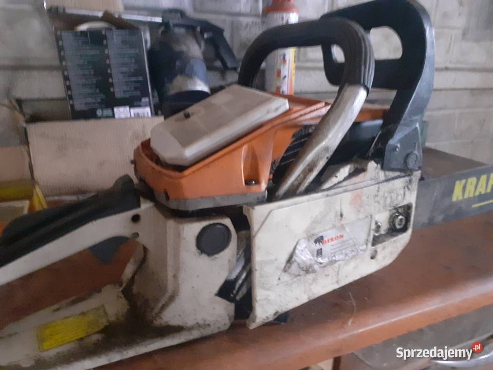 Pila spalinowa do remontu na czesci i duzo Bugaj