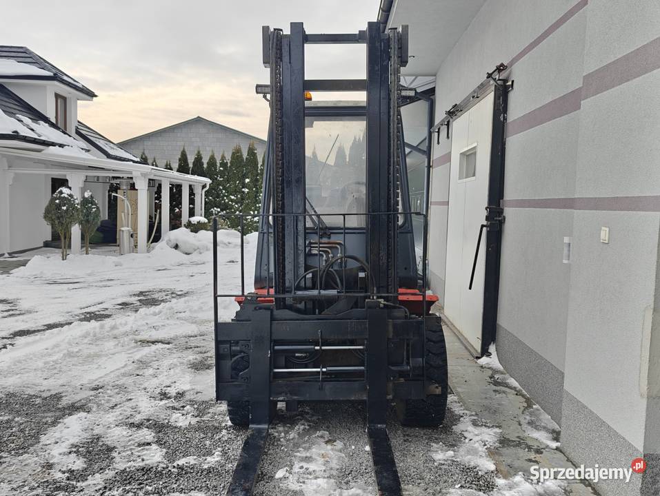 Wózek Linde H45D04 45T Diesel Perkins Podnosi 4m Sandomierz