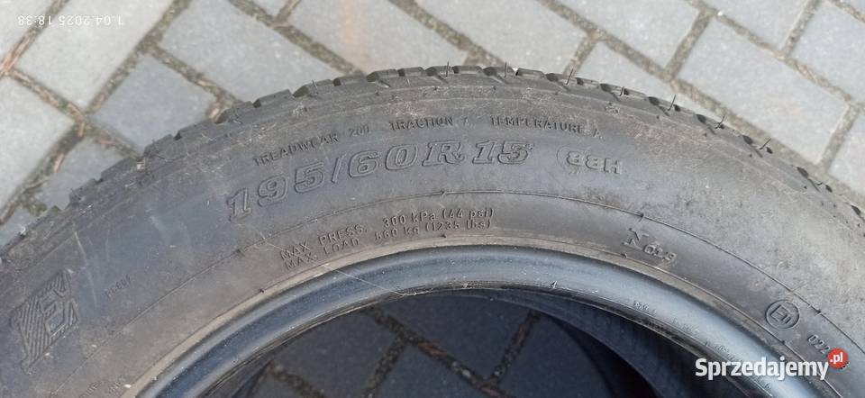Opony 196 60 r15 lato para 2 Dunlop Dunlop Opole