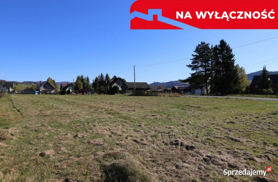 Wymiarowe działki budowlane w Krośnicy Krośnica