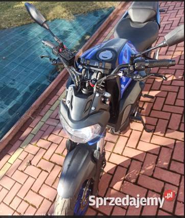Yamaha mt07 A2 akrapovic 2019r małopolskie sprzedam