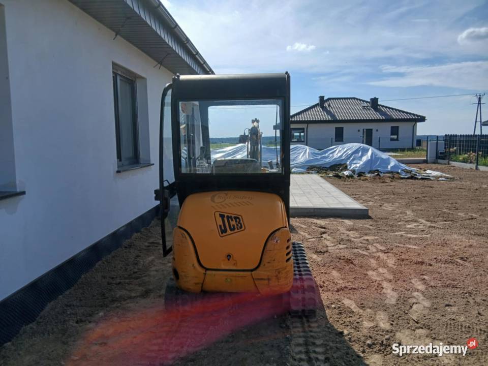 Koparka Jcb 8018 Bursztynowo sprzedam