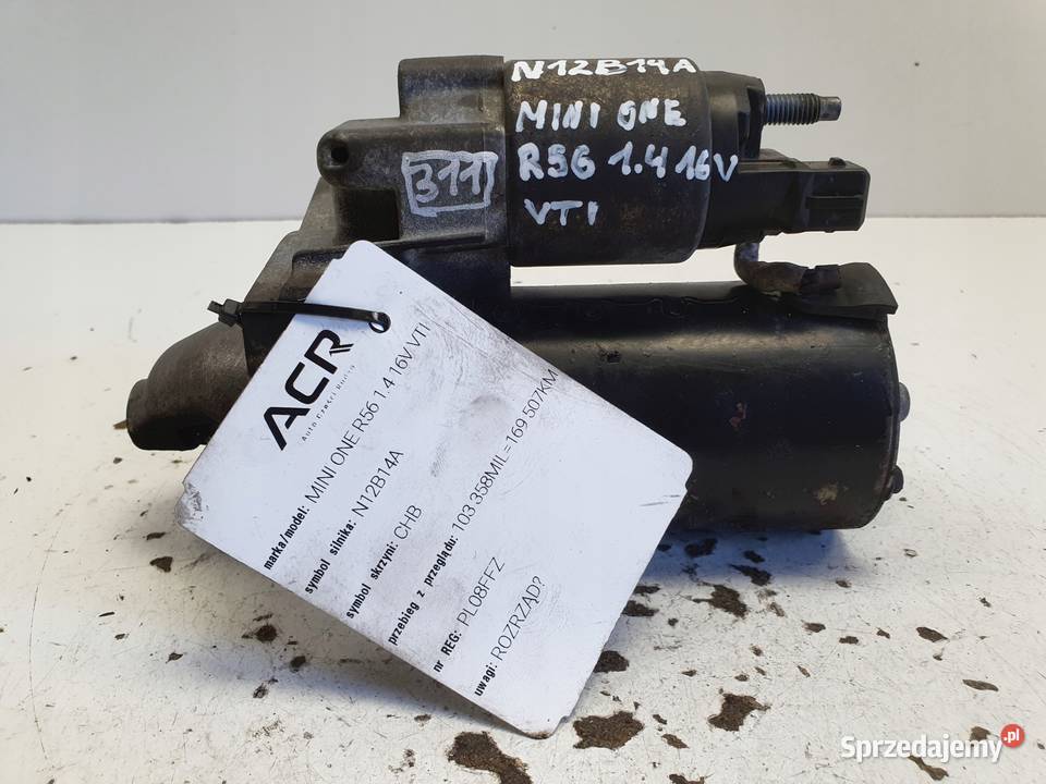 Mini One R56 14 16V VTi ROZRUSZNIK bosch osobowe Janów