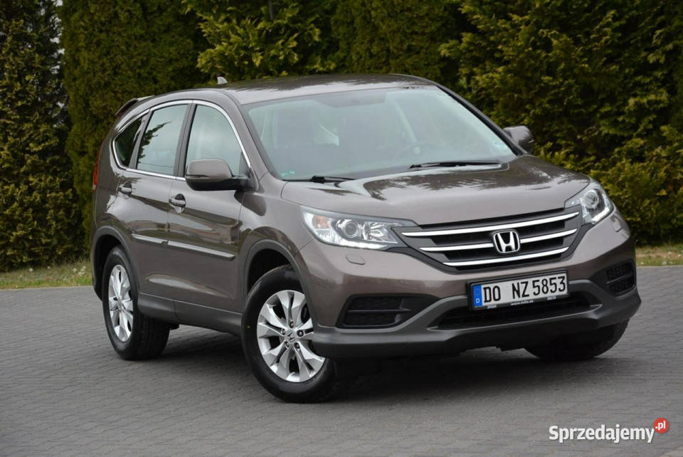 Honda CRV Ledy Alcantara 1Ręce Klimatronik światła przeciwmgielne mazowieckie