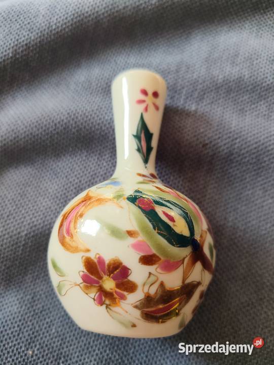Porcelanowy wazonik Porcelana i szkło Toruń