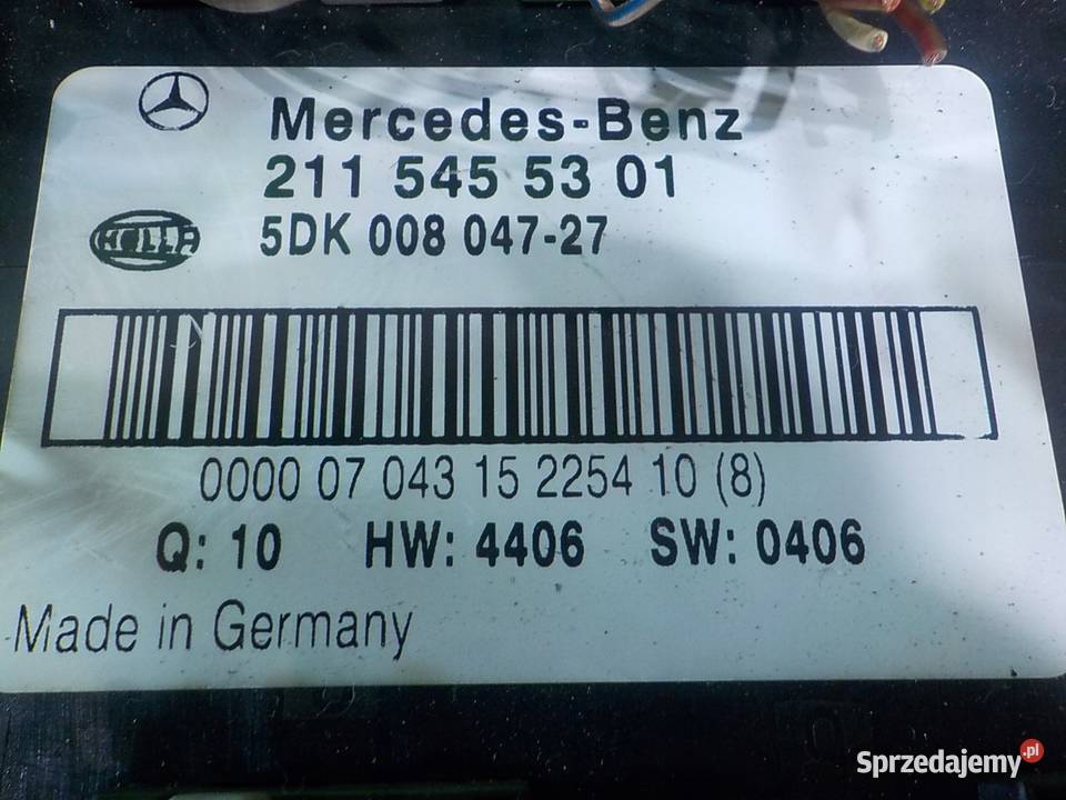 MERCEDES CLS W219 30 CDI 07r skrzynka mazowieckie