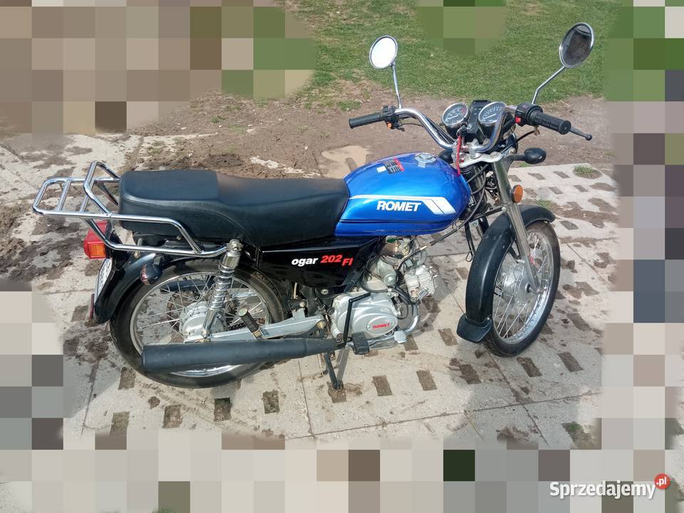 Motorower Romet Ogar 202 FI 50cm3 lubelskie Gilów