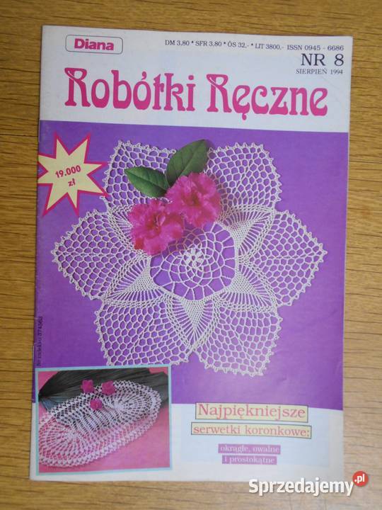 Diana Robótki Ręczne Sierpień 1994 Parczew Sprzedajemypl 3448