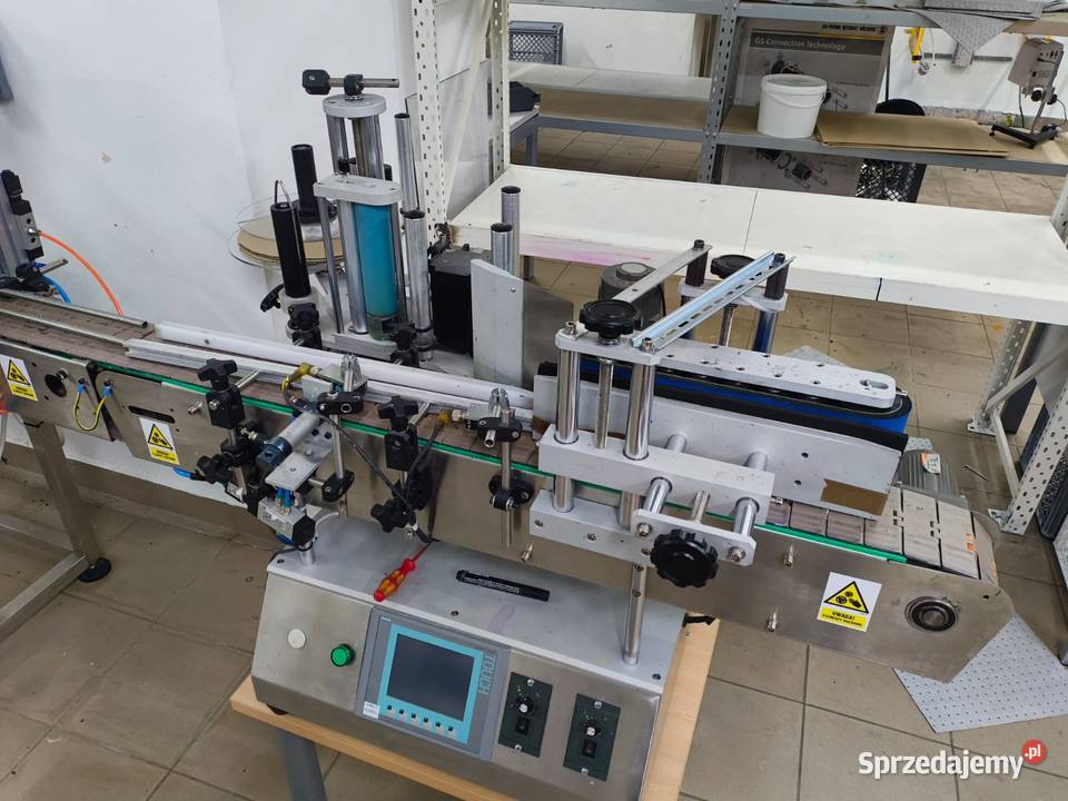 Etykieciarka automatyczna do pojemników 25 ml i Gliwice