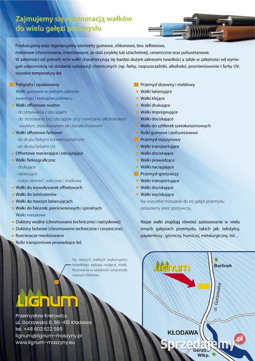 nalewanie gumy na walcach klejowych Produkcja