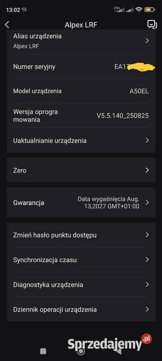 Hikmicro Alpex 4k LRF A50EL Noxar v2 opolskie Brzeg