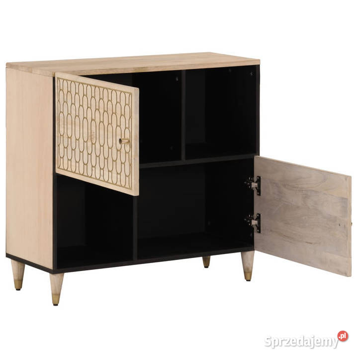 Szafka 80x33x75 lite drewno mango WM358275 Pozostałe Warszawa sprzedam