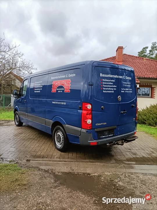 VW CrAFTER 25 TDI adblue EURO 6 nieuszkodzony Gorzów Wielkopolski