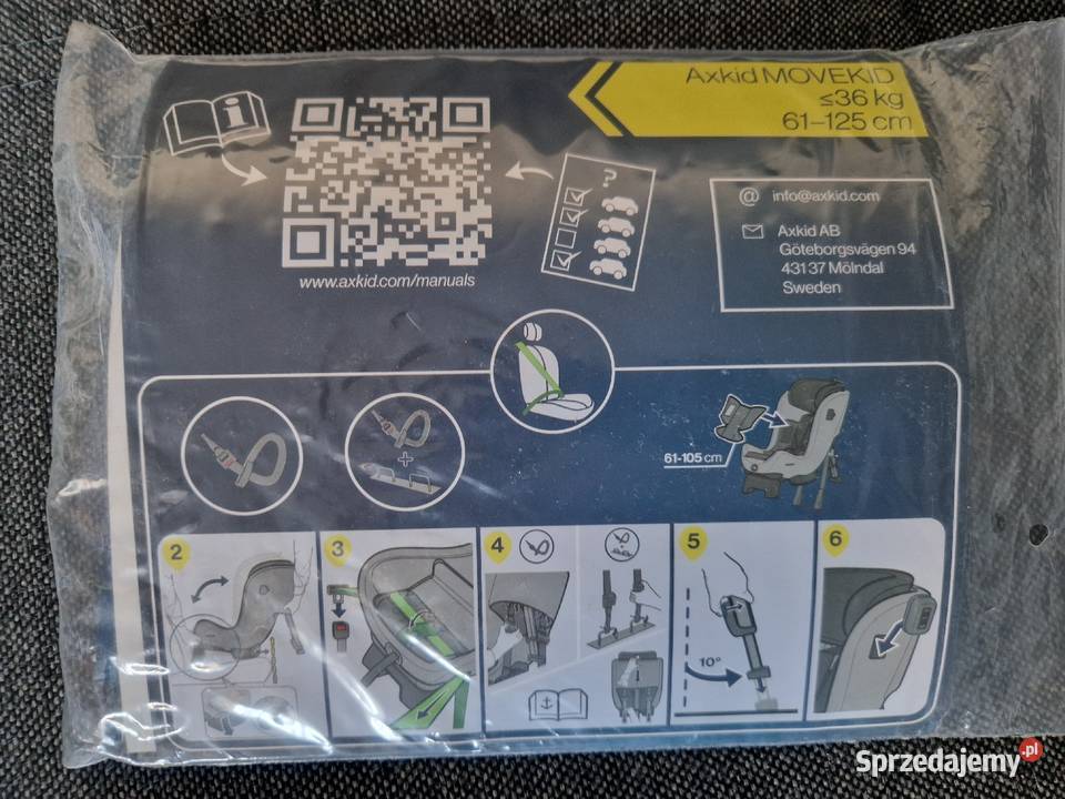 Fotelik MAXKID Movekid Białystok