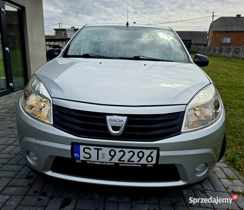 Dacia Sandero 14 69 klimatyzacja krajowy pełny manualna śląskie Siewierz