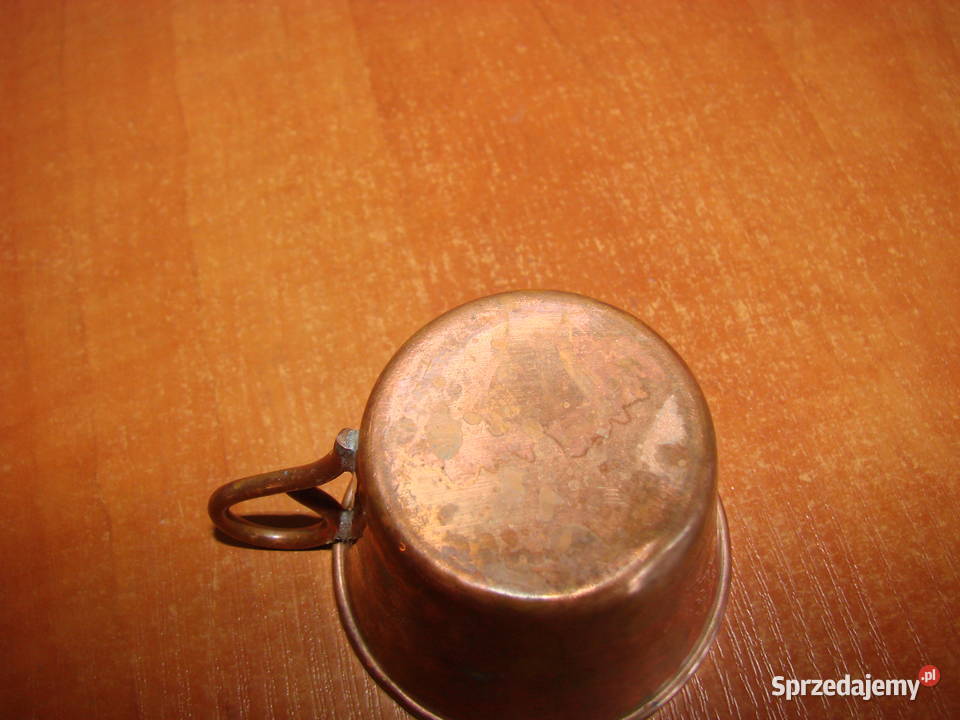 miedziana filiżanka