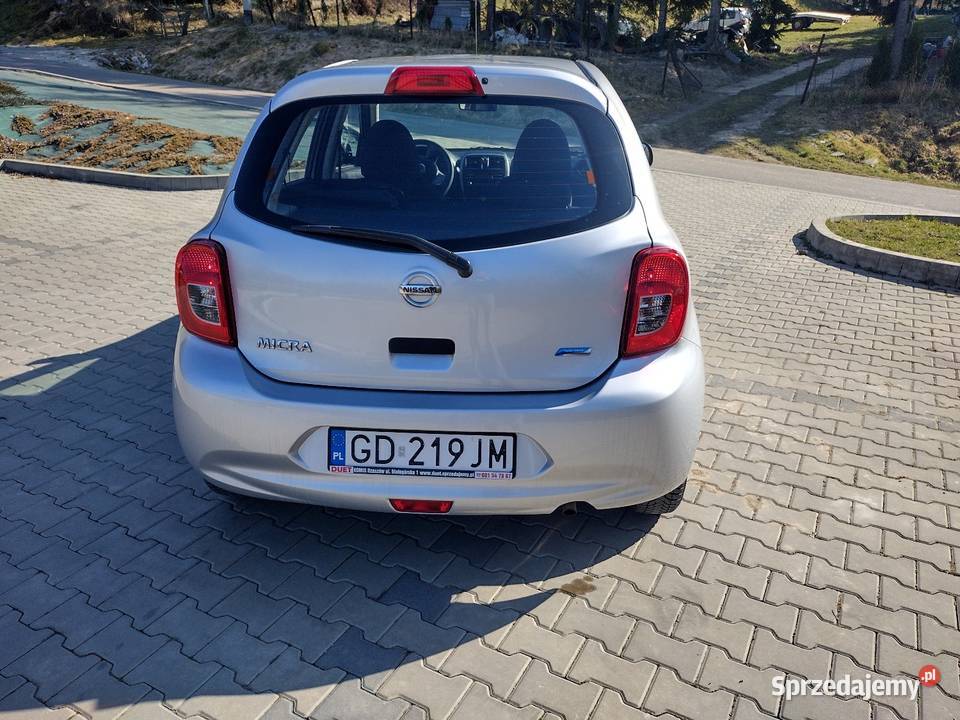Nissan Micra 2014 Salon Polska 12 benzyna 1197cm3 podkarpackie Rzeszów