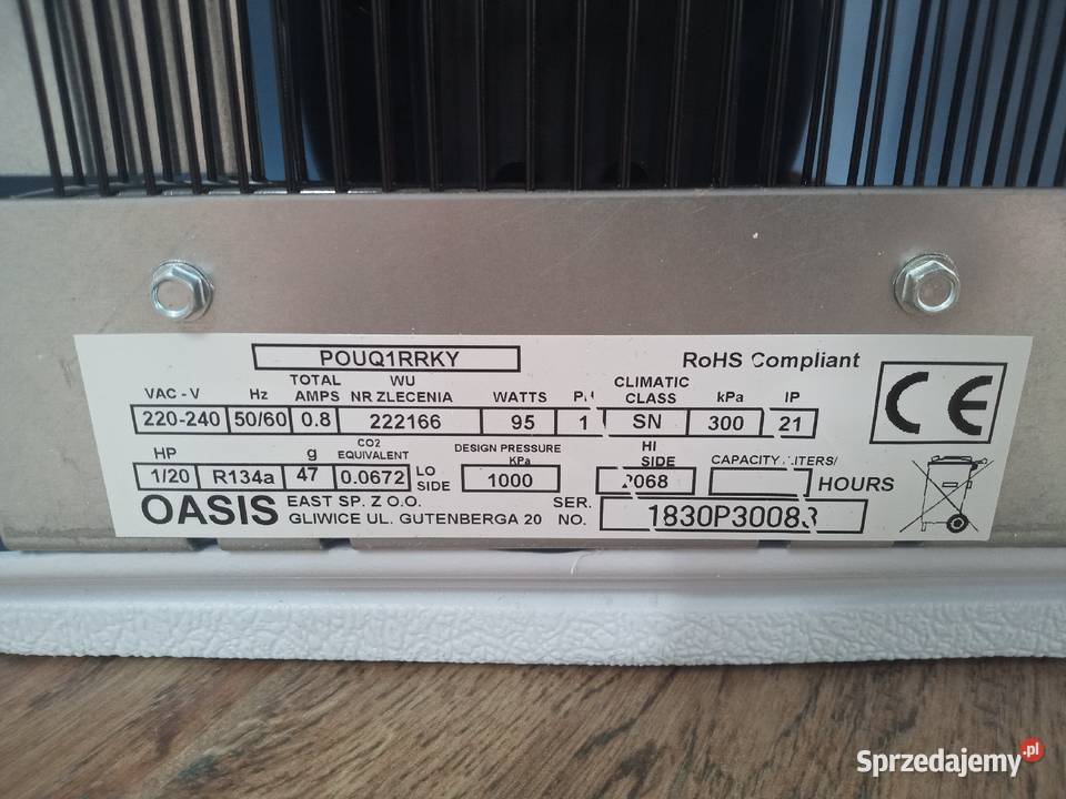 Aquarius Dystrybutor wody z wydajnym chłodzeniem Jędrzejów