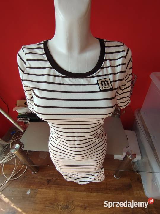 Sukienka dopasowana w Paski krótki Wrocław